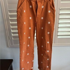 Cotton On Orange Chinos Relaxed Fit